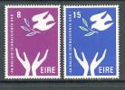 1975 IRELAND INTERNATIONAL WOMEN YEAR MICHEL: 313-314 MNH ** - Unused Stamps