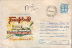 Romania-Postal Stationery  Cover 1989-Tram Horse And Modern - Tram