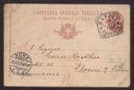 Italie Carte Postale 27-9-1896 Van Napoli Naar Bonn Met Zegel 10 Cent - Interi Postali