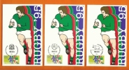 RSA 1995 9 Maxicards Rugby (different Cancellations - Rugby