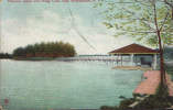 USA-Postcard 1908-Pleasure Island And Hoag Lake,near Woonsocket - Woonsocket