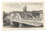 Nomeny (54) : Le Pont Et La Rue Clemenceau Env 1930 (animée). - Nomeny