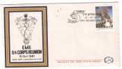 India APO  Army Cover 1981, EME Corps Reunion, - Briefe U. Dokumente