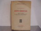 ELEMENTI  DI  DIRITTO  COMMERCIALE - Livres Anciens