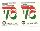 1976 - Italia 1329 Esposizione Mondiale V86 - Puntino Sulla Busta Spostato, - Varietà E Curiosità