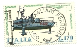 1977 - Italia 1385 Costruzioni Navali V87 - Scafo Lillaceo - Variedades Y Curiosidades