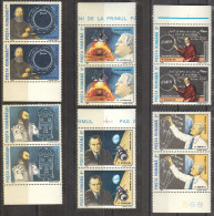 Rumänien; 1989; Michel 4575/80 **; Mondlandung 20 Jahre, Doppelt - Unused Stamps