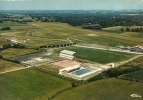 NOGARO - VUE AERIENNE LE CIRCUIT AUTOMOBILE ET LES INSTALLATIONS SPORTIVES MUNICIPALES N° A CI. 213-70 - Nogaro