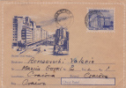 Tram,Tramways Stationery Covers Entier Postal 1957 Bucarest - Romania. - Tram