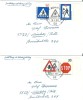 Allemagne:  528/ 531 Sur 2 Lettres 1er Jour - Accidents & Road Safety