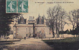 LOIRE ATLANTIQUE MISSILLAC L ENTREE DU CHATEAU DE LA BRETECHE  CARTE TOILEE  Pli Coin Bas Gauche - Missillac