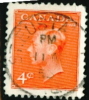 Canada 1951 4 Cent King George VI Issue #306  St Eustache Cancel - Used Stamps