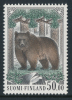 FINLAND/Finnland 1989 Definitive 50.00 Bear ** - Ungebraucht
