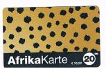 GERMANIA (GERMANY) - IDT (REMOTE) -  AFRIKA KARTE € 10,22 / DEM 20 EXP.31.12.2001    - USED ° - RIF. 5897 - [2] Prepaid