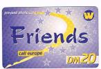 GERMANIA (GERMANY) - WORLDLINE TELECOM   (REMOTE) -  FRIENDS DM 20           -  USED ° - RIF. 5924 - [2] Móviles Tarjetas Prepagadas & Recargos