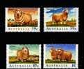 AUSTRALIA - 1989  SHEEP IN AUSTRALIA   SET MINT NH - Ungebraucht