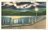 USA – United States – Moonlight On Lake Tahoma, Western North Carolina, Unused Linen Postcard [P6172] - Sonstige & Ohne Zuordnung