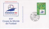 Football 1er Jour Terrain Oblitération 1995Footix - 1998 – Frankreich