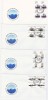 AAT Antarctic Ships 1980 Issue  Blocks Of 4  Unaddressed FDCs - FDC