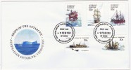 AAT Antarctic Ships 1980 Issue   Unaddressed FDC - FDC