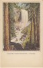 Yosemite National Park California, Vernal Falls, C1920s/30s Vintage H.S. Crocker Co. Postcard - USA Nationalparks