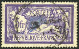 France #128 XF Used 3fr Violet/Blue Of 1925 - Gebruikt