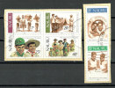 ILE NAURU. Le Scoutisme. 6 T-p  Oblitérés., Non-dentelés, - Used Stamps