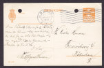 Denmark Postal Stationery Ganzsache Entier 10 Øre Waves Wellenlinien (111-H) KOLDING 1934 - Lettres & Documents