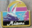 MIAMI - VOILIER - MER - SEA - BOAT - SUN - Villes