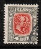 ICELAND   Scott #  73  F-VF USED - Gebruikt