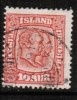 ICELAND   Scott #  104  F-VF USED - Gebruikt