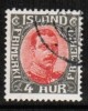 ICELAND   Scott #  110  VF USED - Gebruikt