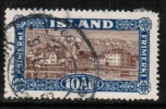 ICELAND   Scott #  145  VF USED - Usados