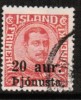 ICELAND   Scott #  O 52  VF USED - Dienstzegels