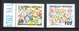 Croatia 1992 MiNr. 203 - 204 Kroatien Summer Olympic Games  Barcelona  2v  MNH** 1,00 € - Zomer 1992: Barcelona