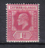 AP952 - CAYMAN 1905 , 1 Penny Yvert N. 9  *  Mint - Iles Caïmans