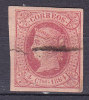 Spain 1864 Mi. 56     4 Cs Queen Königin Isabella II. Pen Cancellation - Used Stamps