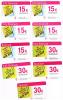 GERMANIA (GERMANY) - T MOBILE (RECHARGE) - XTRA CASH: LOT OF 9  DIFFERENT     - USED ° - RIF. 5848 - Cellulari, Carte Prepagate E Ricariche