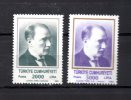 Turquia    1989   .-    Y&T   Nº    2610/11 - Used Stamps