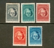NEDERLAND 1945 MNH Stamp(s) Child Welfare 444-448 #014 - Ungebraucht