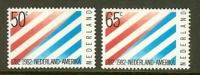 NEDERLAND 1982 MNH Stamp(s) US Friendship 1207-1208 #7034 - Nuevos