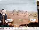 ALGERIA REPOSE HAMME EN BLUE   LE HOGGAR  DOLOMITI  LAVAREDO NEL DESERTO .. VB1981 DH8757 - Uomini