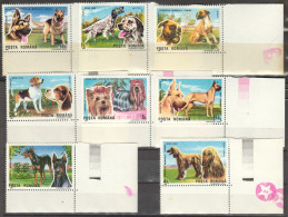 Rumänien; 1990; Michel 4603/10 **; Hunde; Dog, Eckstück; Bild1 - Unused Stamps