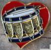 TAMBOUR - J'AIME - COEUR - Musique