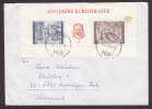 Austria WIEN 1976 Cover Brief To KOPENHAGEN Dänemark M. Block 3 Miniature Sheet Burgtheater - Lettres & Documents