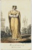 VETEMENT FRANCAIS A TRAVERS LES SIECLES - LITHOGRAPHIE DE DELPECH  19 éme - Femme De Haut Rang (1300 à 1330)  3 - Lithografieën