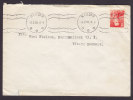 Norway Deluxe RISØR 1959 TMS Cancel Cover To VIBORG Denmark - Lettres & Documents