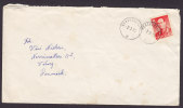 Norway Deluxe BRASKEREIDFOSS 1959 Cover To VIBORG Denmark - Lettres & Documents