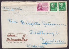Norway Airmail Par Avion HOLMENKOLLEN TURISTHOTELL, OSLO 1948 Cover To Sweden - Lettres & Documents