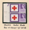 UK - Variety  SG 642 - Row 12 Stamp 1 - Doctor Blade - Cyl 3A3B - MLH - Variétés, Erreurs & Curiosités